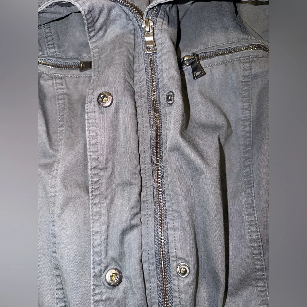 Style & Co Women's Charcoal Gray Jacket - Picture 12 of 12